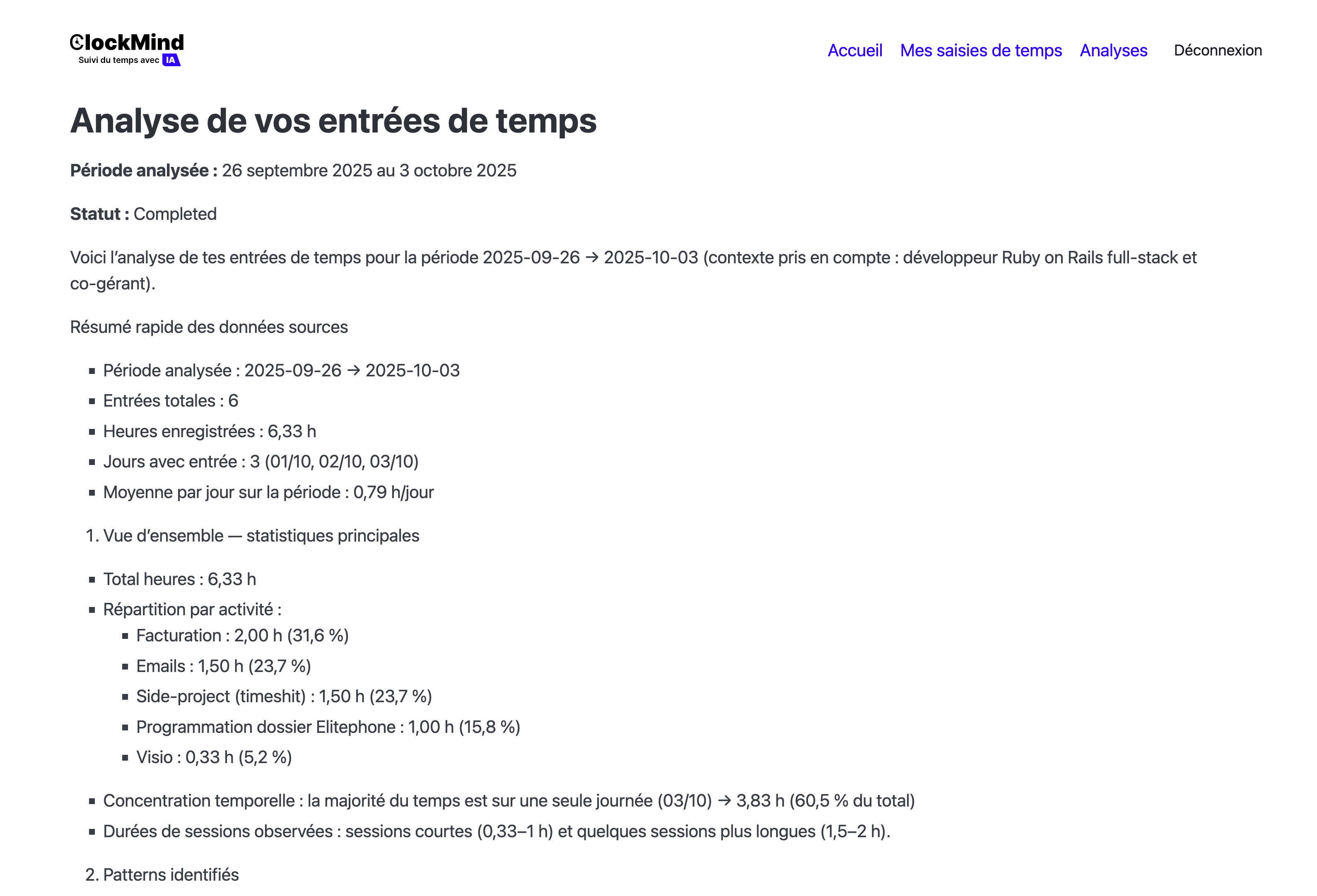 Exemple d'analyse IA détaillée